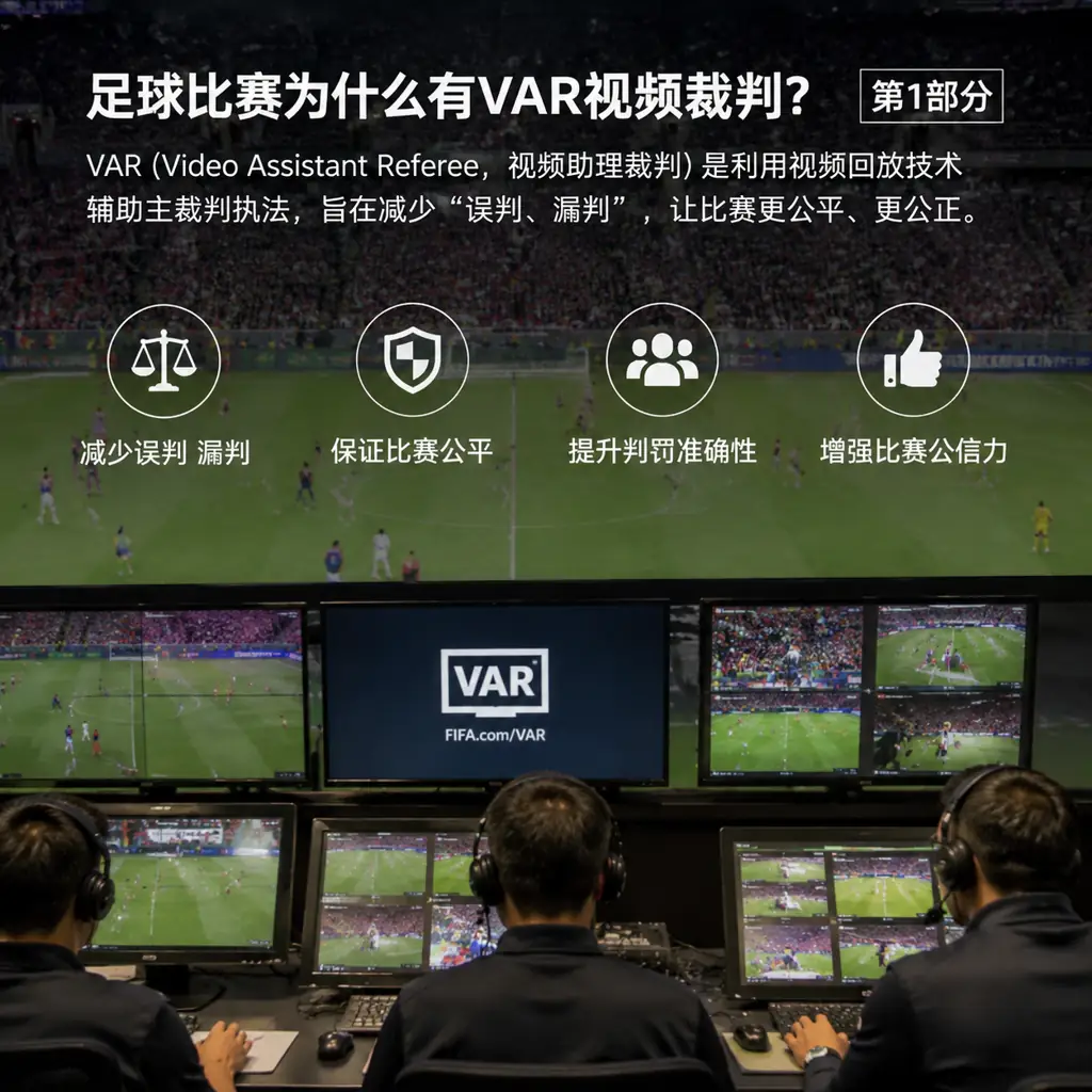 足球比赛为什么有VAR视频裁判