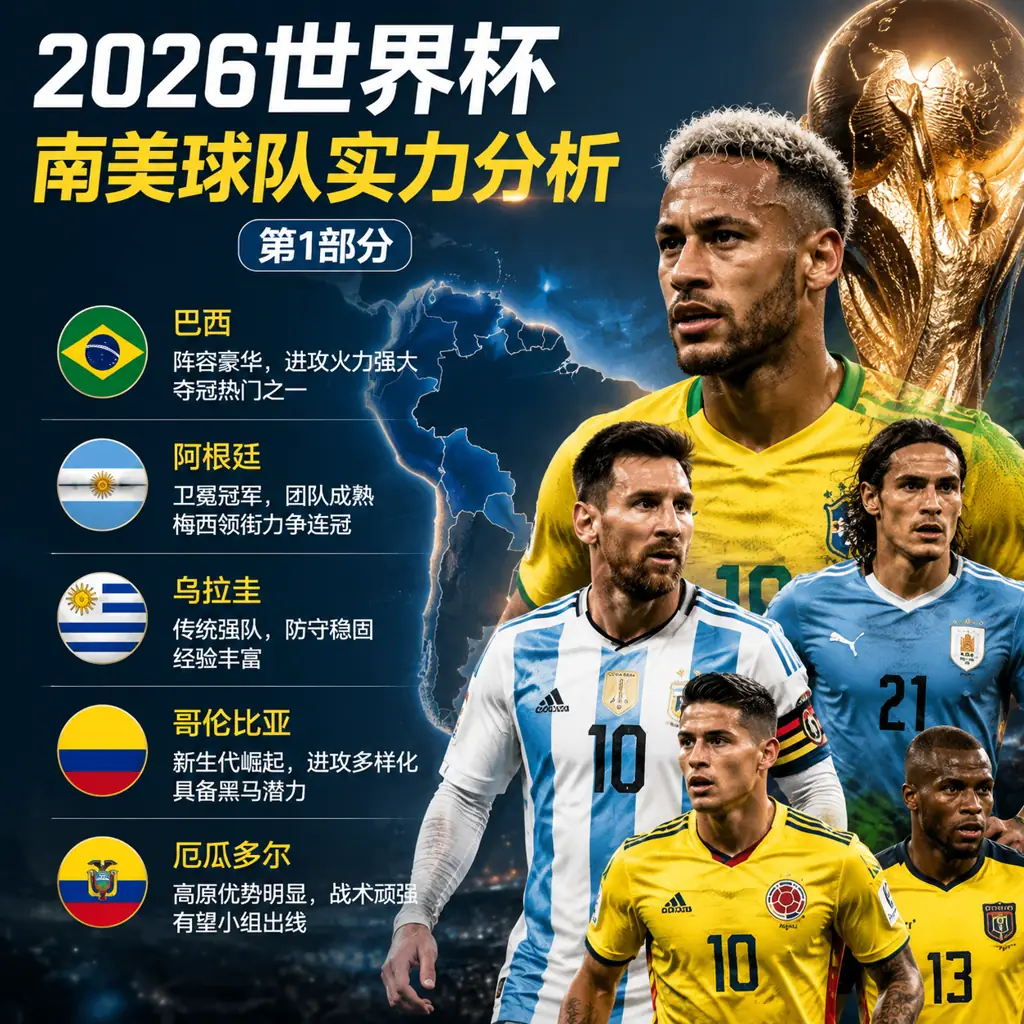 2026世界杯南美球队实力分析