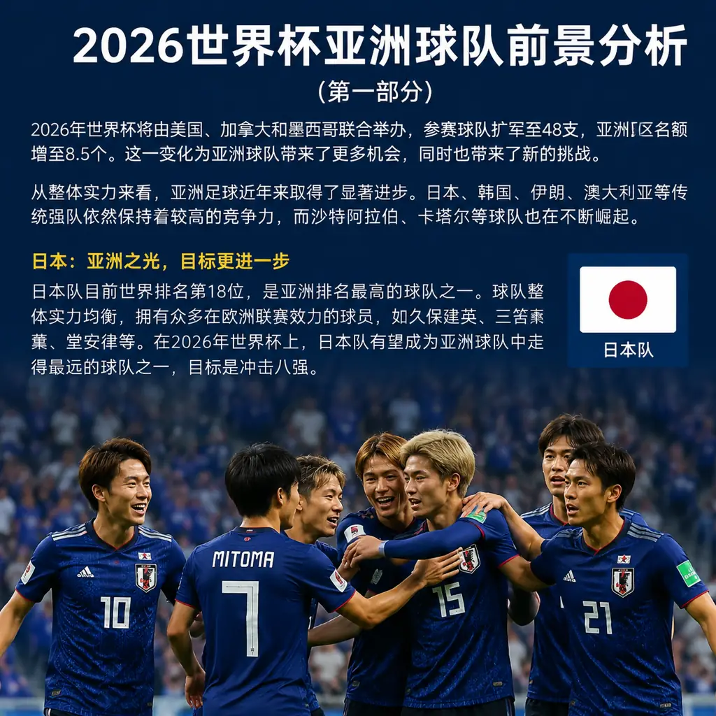 2026世界杯亚洲球队前景分析