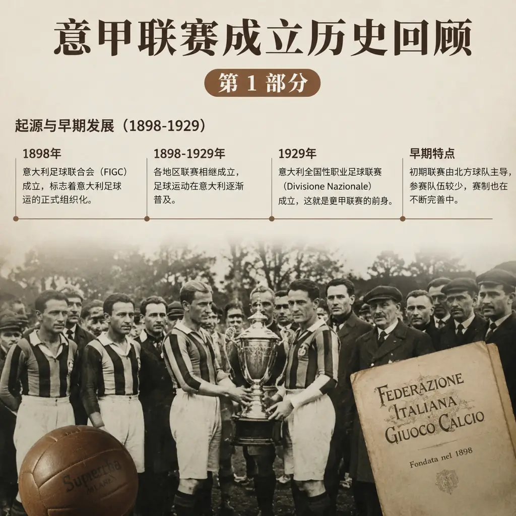 意甲联赛成立历史回顾